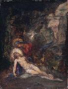 Gustave Moreau Pieta oil on canvas